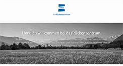 Desktop Screenshot of dasrueckenzentrum.ch